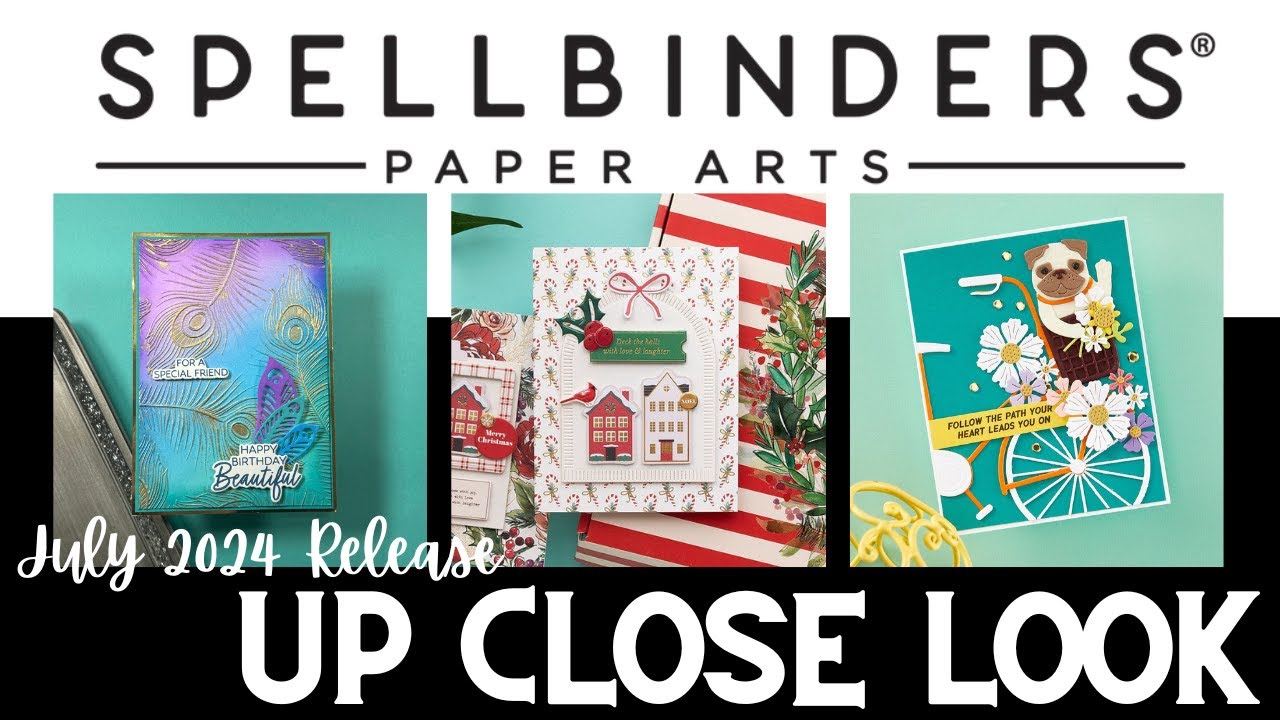 Up Close & Personal | The Spellbinders 🎄BONUS Christmas🎄 In July Release