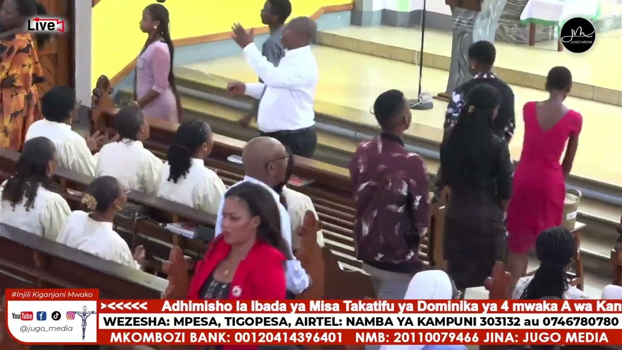 MSHUKURUNI BWANA KWA KUWA NI MWEMA | KWAYA KUU YA MT.YOSEFU