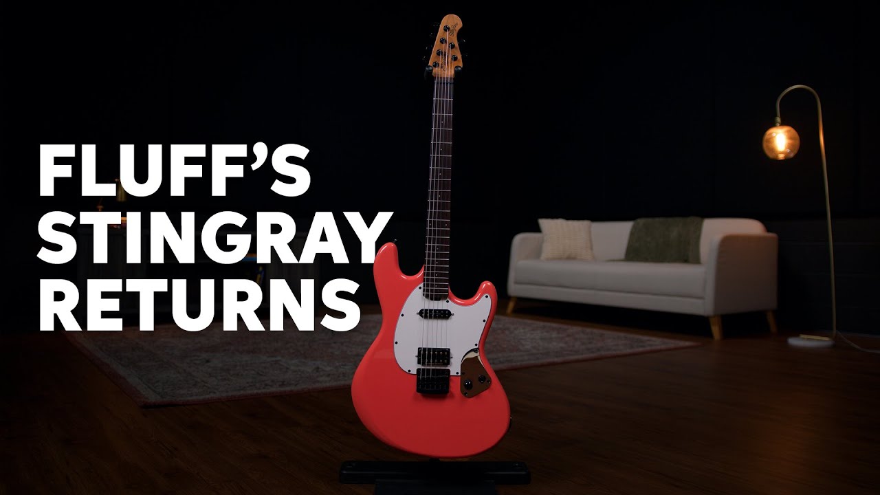 Демонстрация электрогитары StingRay Signature от Райана «Флаффа» Брюса, производства компании Ste...