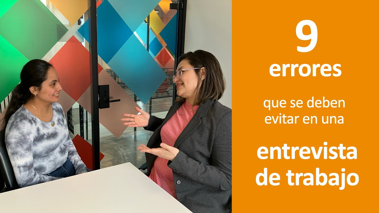 9 Mistakes to Avoid in a Job Interview