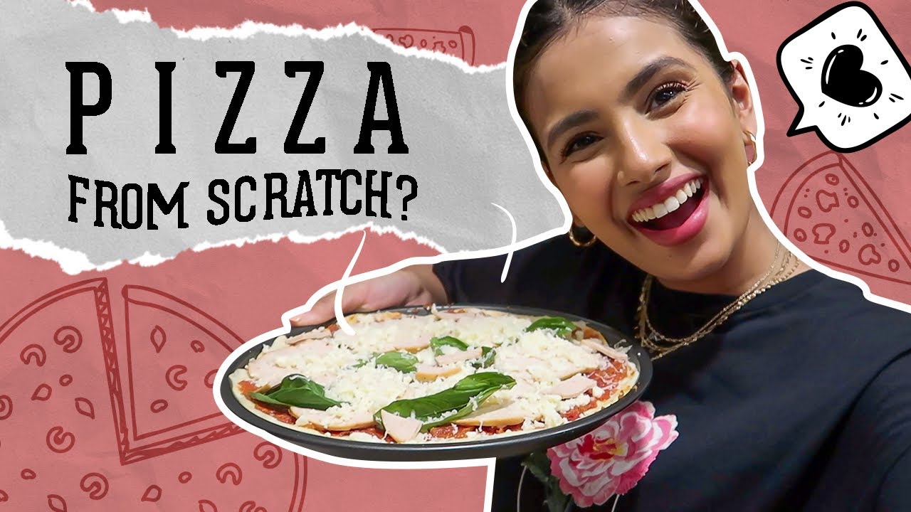 Making Pizza from Scratch 🍕😮 | Aashna Hegde