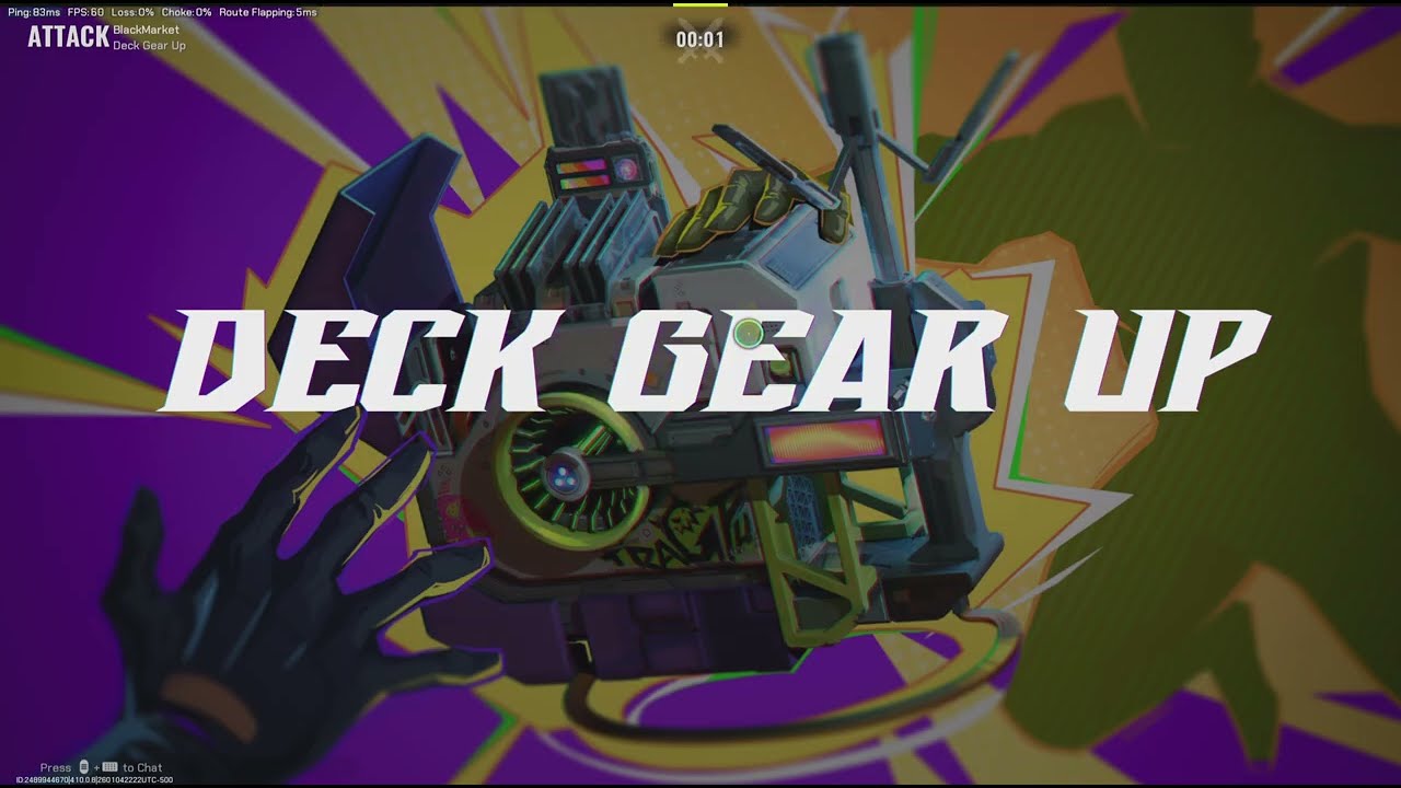 Deck Gear Up Blackmarket Near Flawless Win | FragPunk