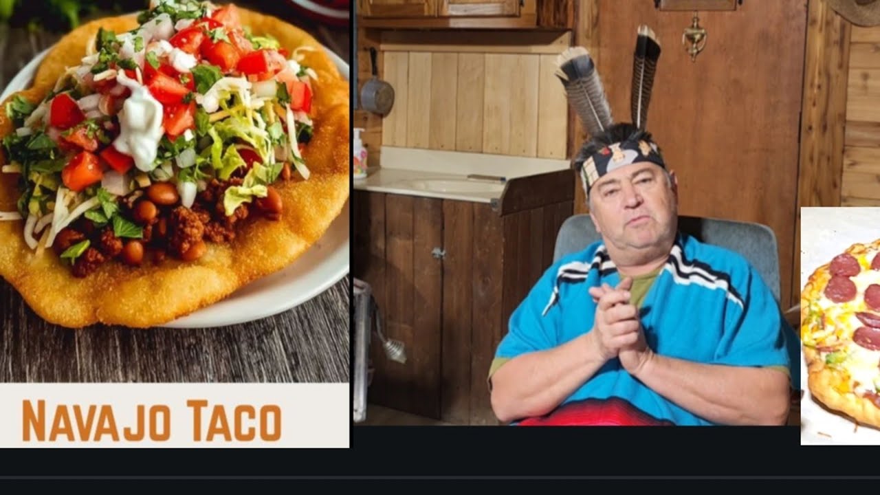 (490)plautdietsch. Navajo gjebrudenet brot, Navajo klops tweeboakgjes, 🌮 tacos an pizza.