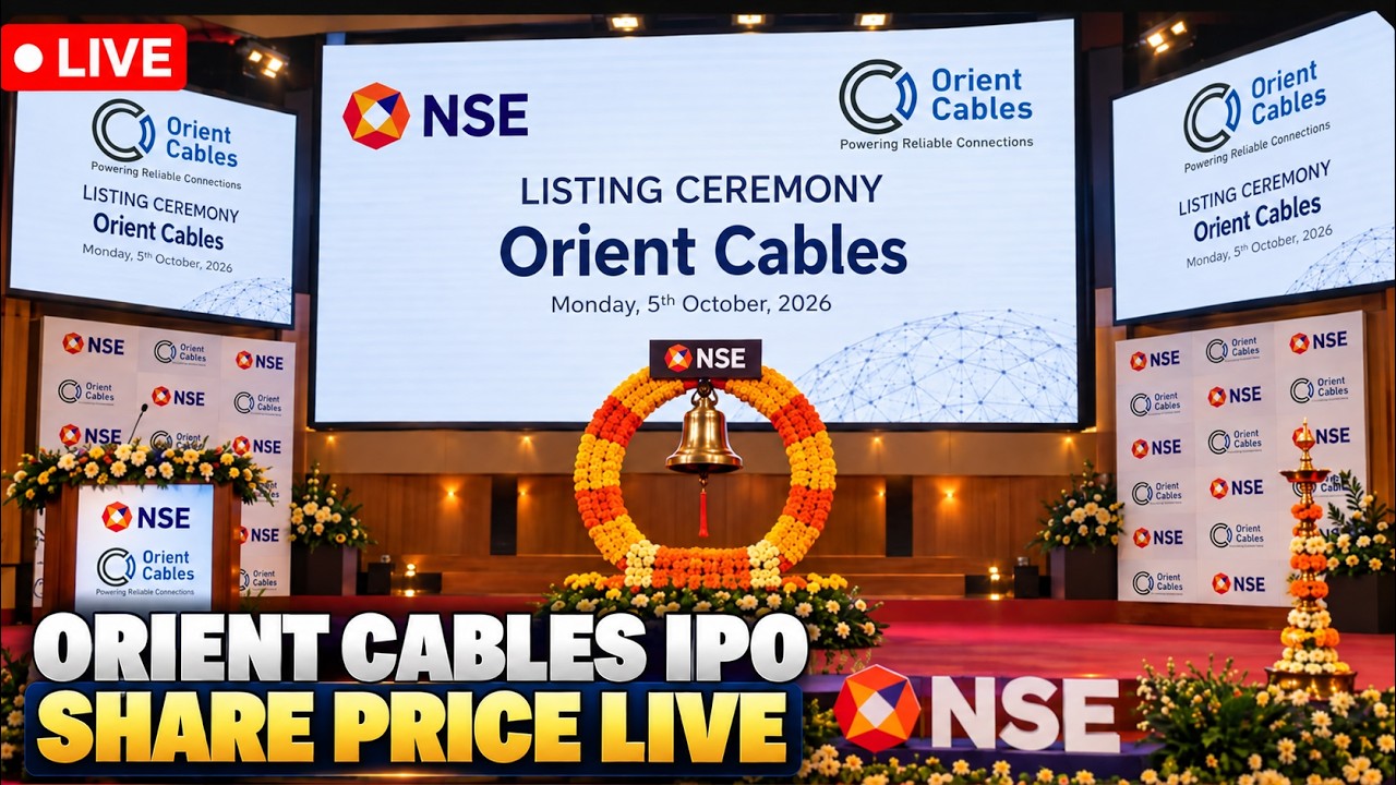 Котировки акций Orient Cables в прямом эфире | Orient Cables на NSE в прямом эфире | Листинг IPO ...
