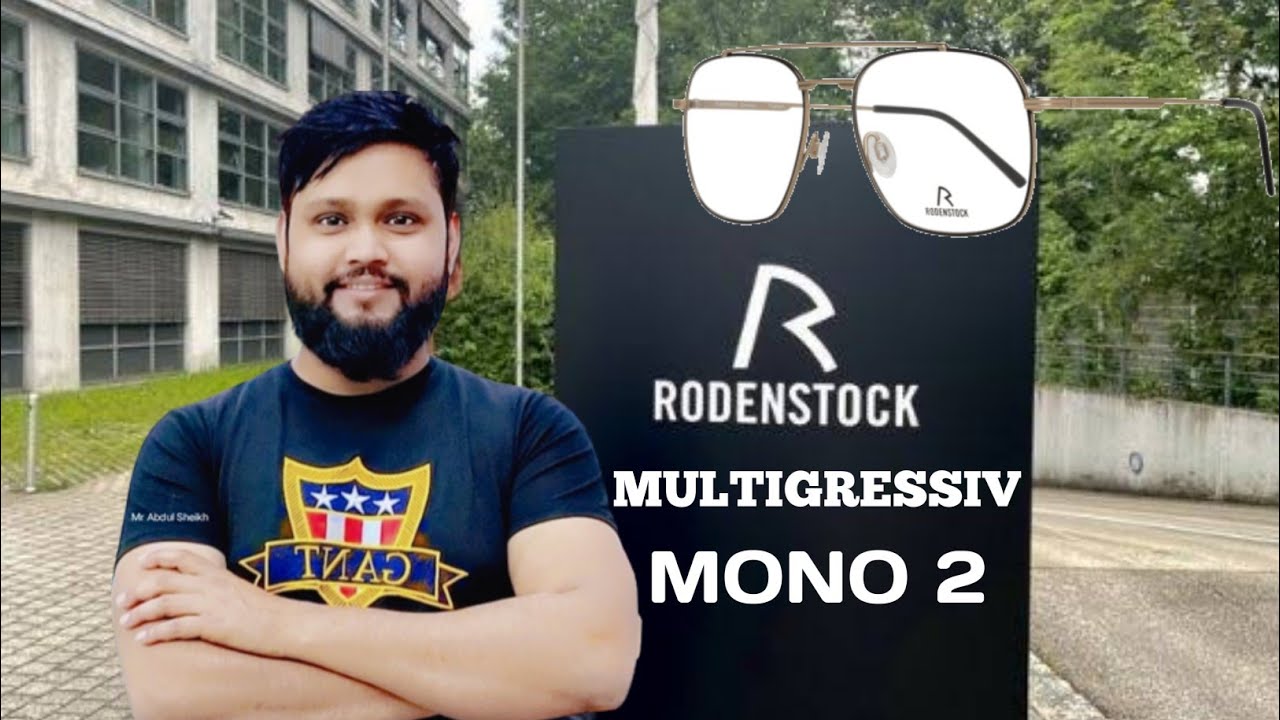 RODENSTOCK MULTIGRESSIV MONO 2 LENSES 🕶️👓