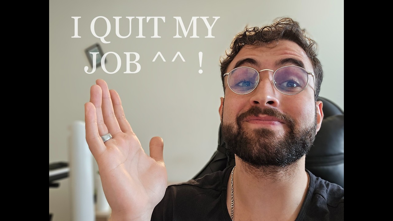 I FINALLY QUIT the job that was destroying my life.