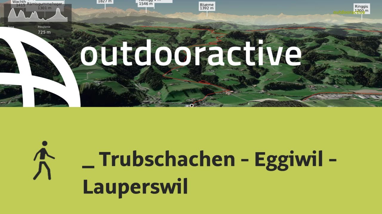 t&uacute;ra in Schweizer Mittelland: _ Trubschachen - Eggiwil - Lauperswil