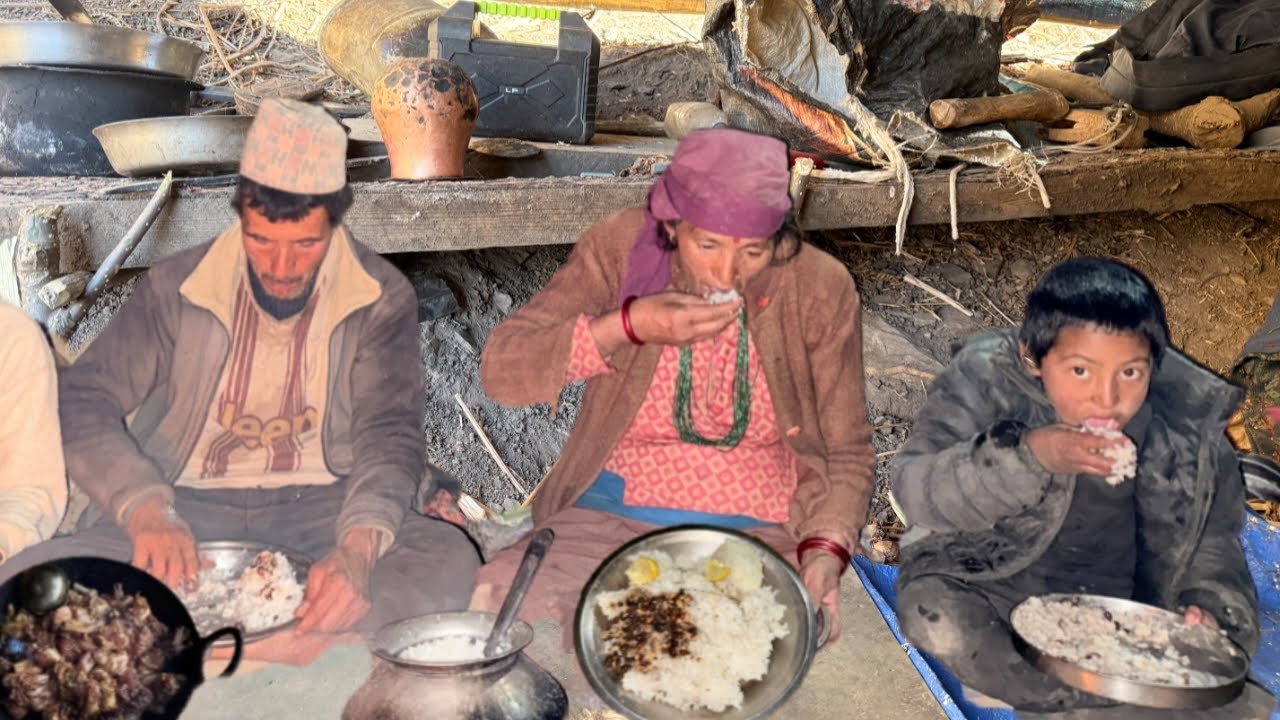 Authentic Organic Nepali Food and Daily Life Style | Eastern Rural Life |