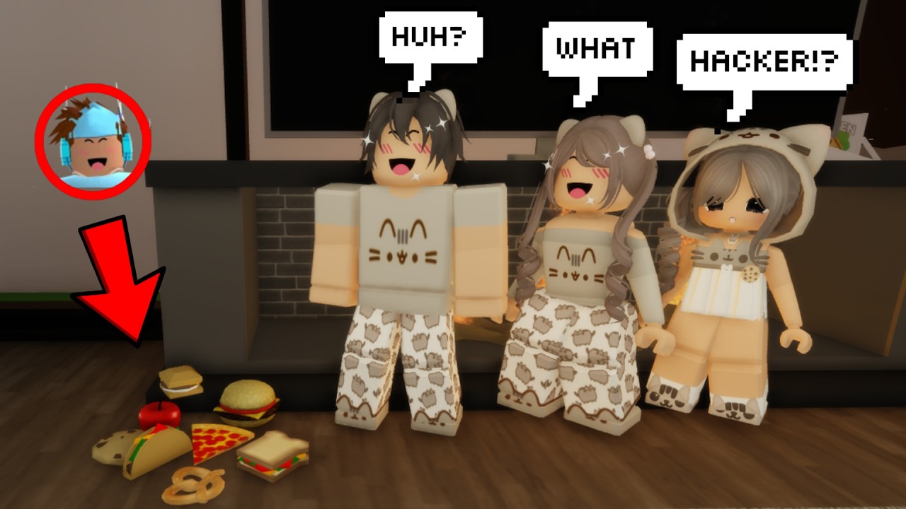CREEPY ODERS Were Having A SLEEPOVER, So I TROLLED THEM While INVISIBLE... (Brookhaven)