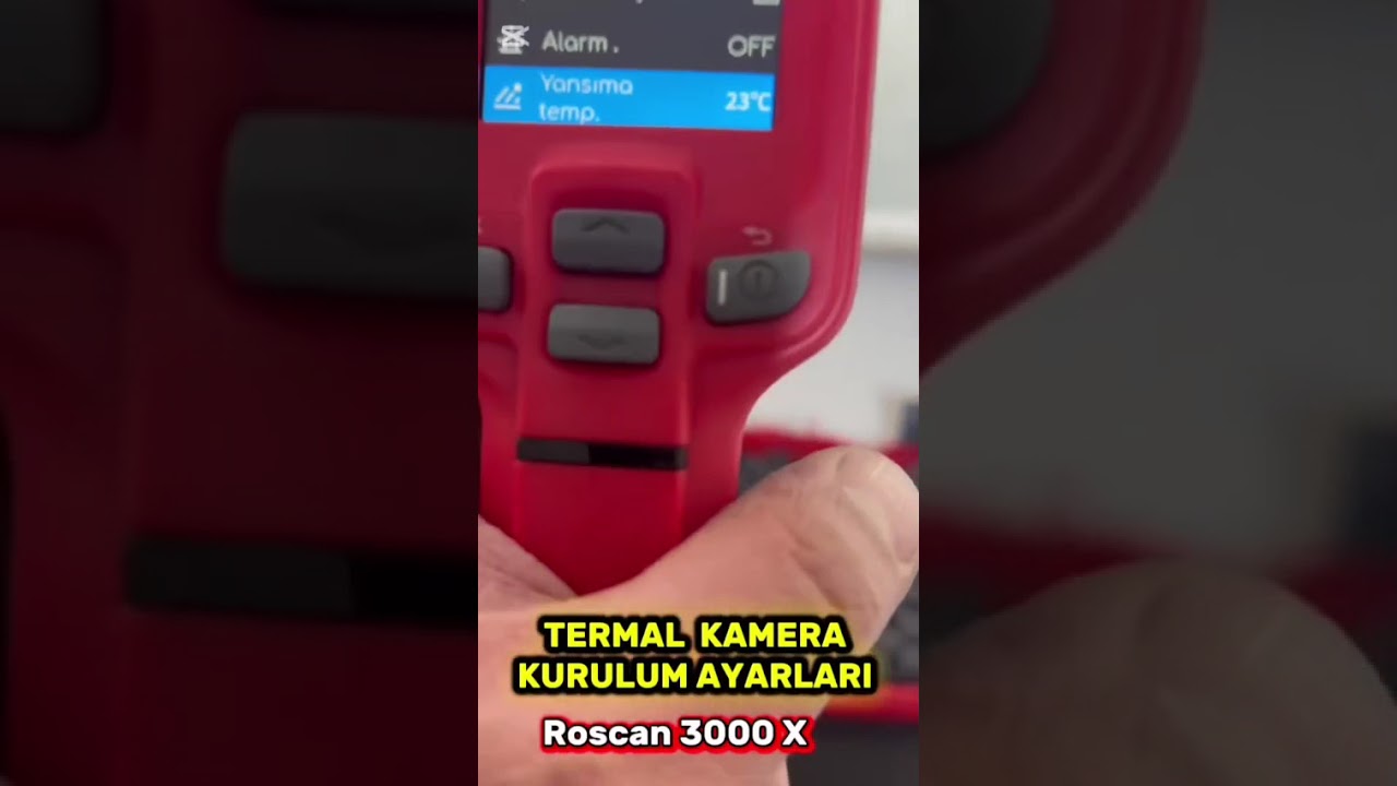 Termal Kamera Nasıl Çalışır? | ROTHENBERGER™ROSCAN 3000X Kullanım Bilgilendirmesi