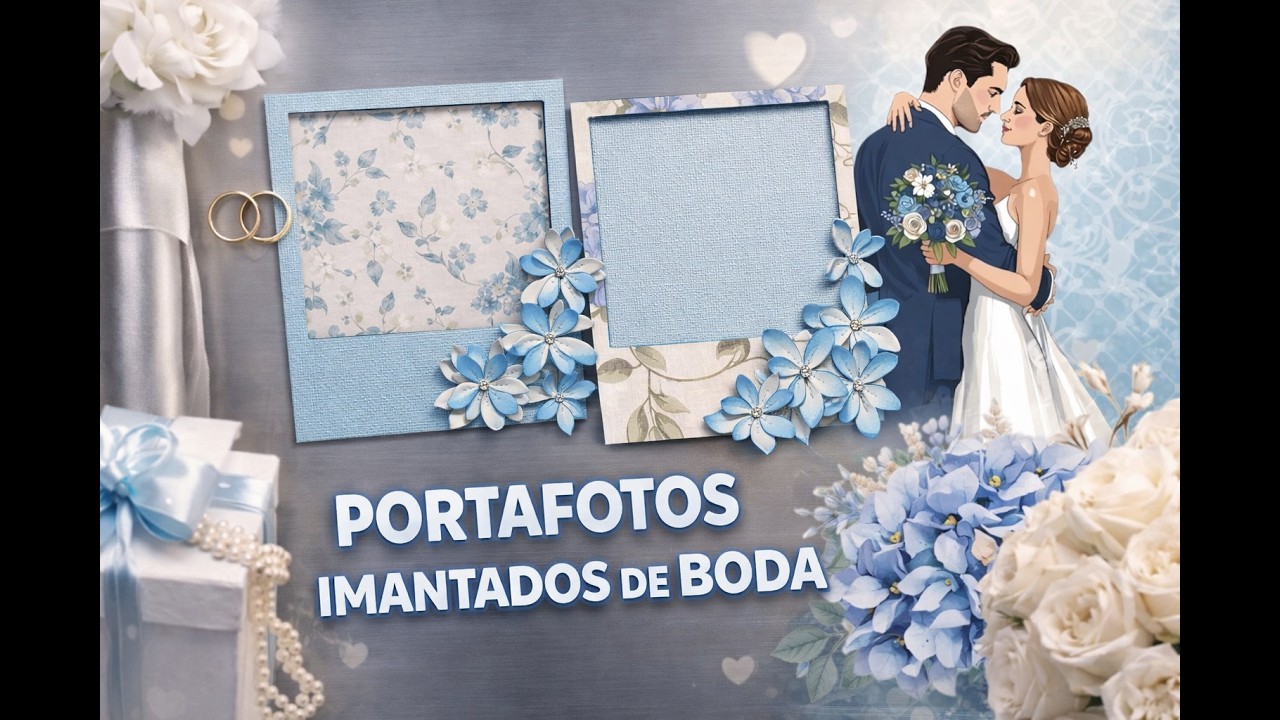 PORTAFOTOS IMANTADOS : EL DELTALLE PERFECTO PARA TU BODA