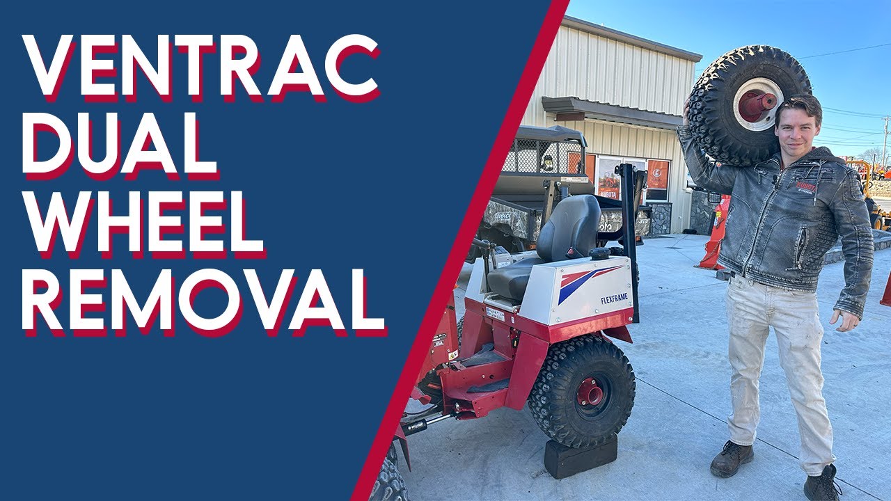 How To Remove Ventrac Dual Wheel Kit
