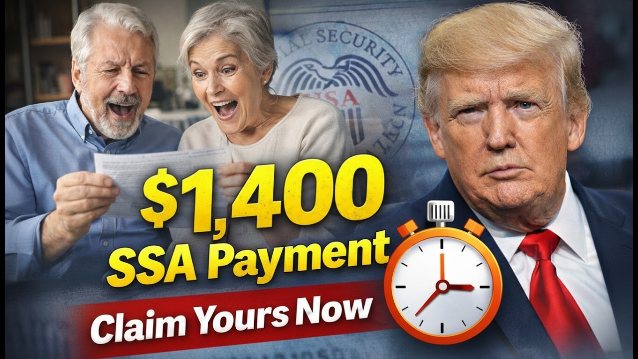 SSA Confirms After 50 Years  Millions of Retirees Eligible for $1,400 Retroactive Payment — How to C
