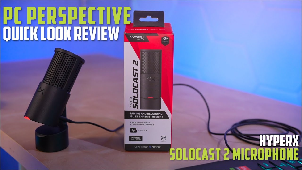 Краткий обзор: игровой конденсаторный USB-микрофон HyperX SoloCast 2