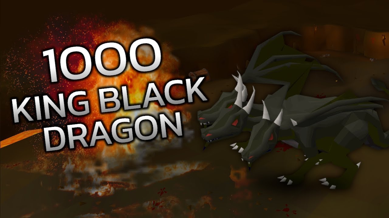 Добыча из 1000 King Black Dragon (2023)