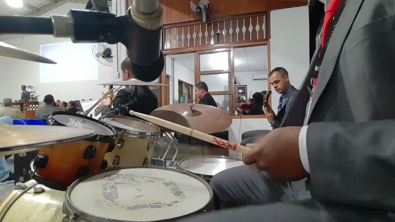 Quando a angelical trombeta ICM | 🎧 Use fone ( Drum Cam)