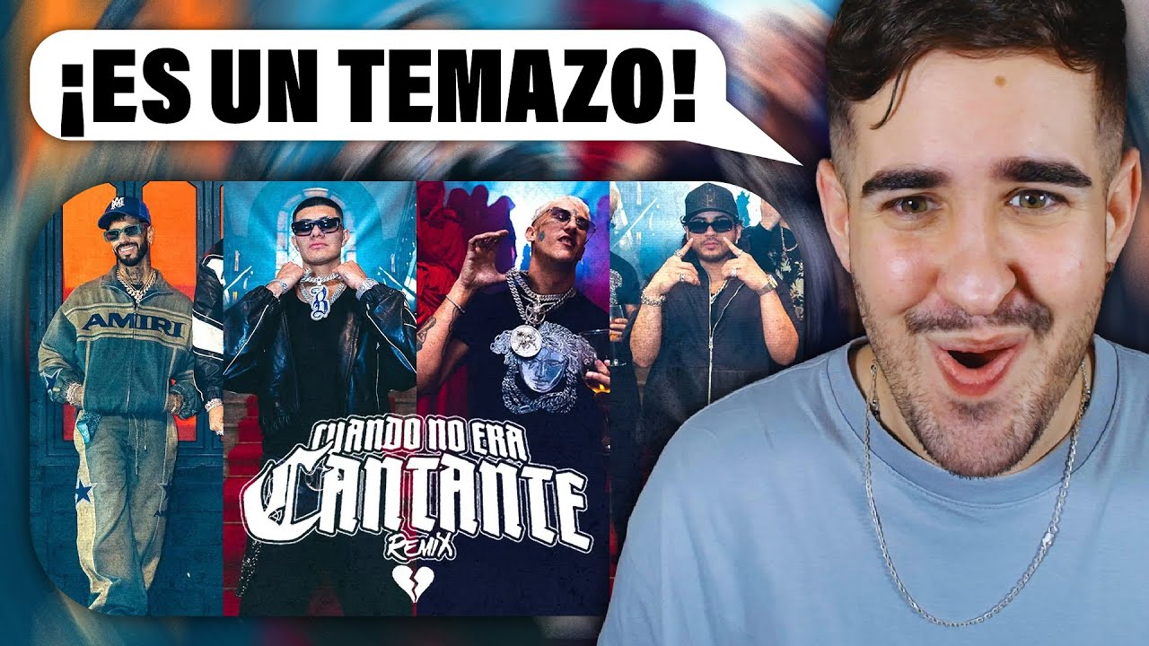 REACCIÓN a El Bogueto ❌ Anuel AA ❌ Yung Beef ❌ Fuerza Regida - Cuando No Era Cantante Remix