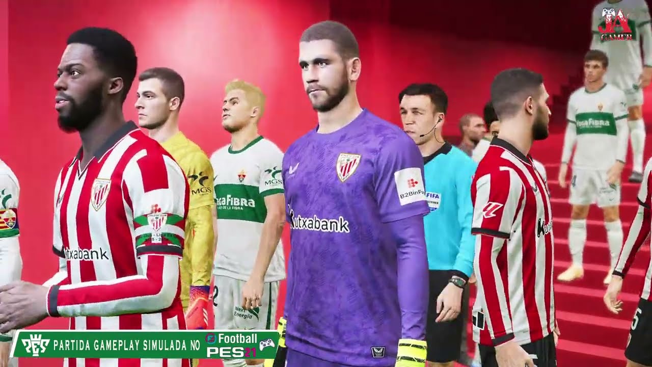 Partida dura na GAMEPLAY PES21 Efootball NO PC