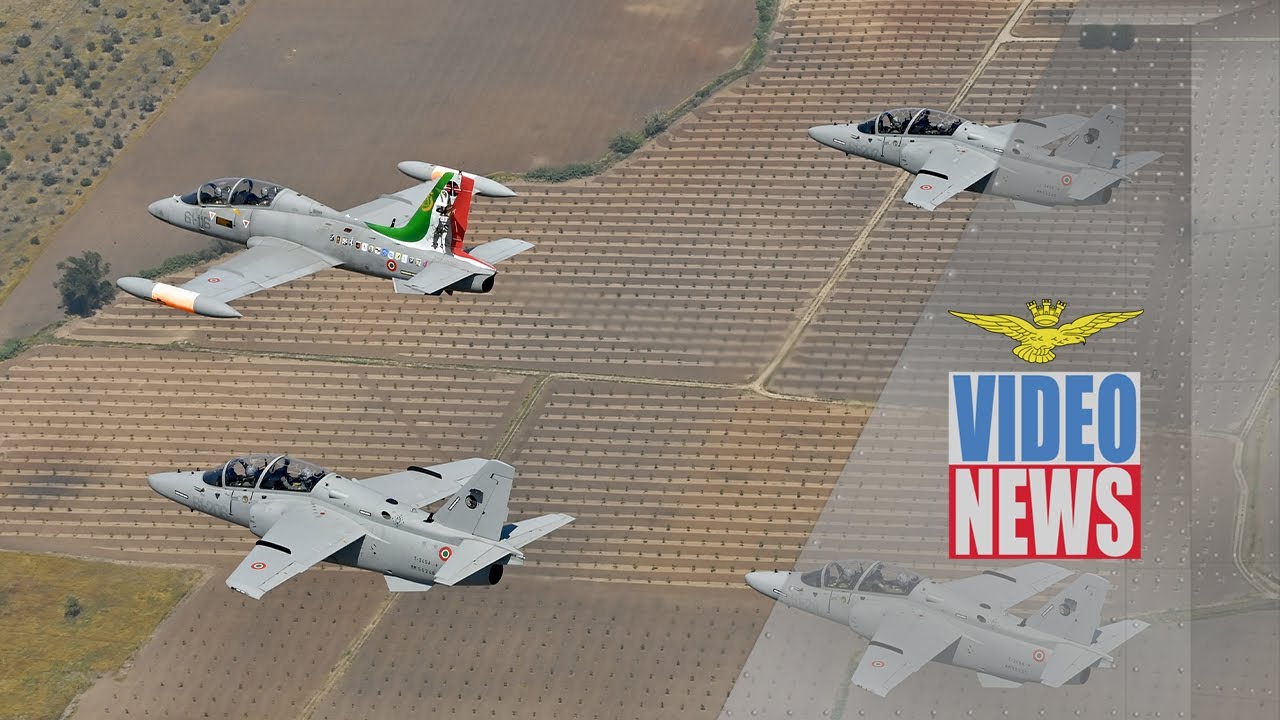 Al 61° Stormo entra in servizio il nuovo addestratore T-345A - Video News Aeronautica Militare