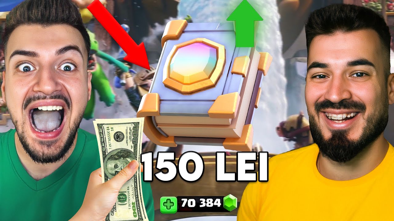 Am primit CADOU 150 lei pe Clash Royale