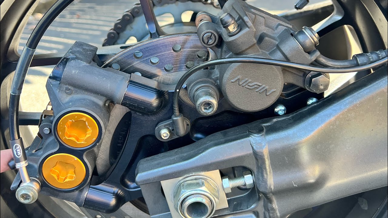 Extreme Creations Handbrake Bracket Install 2022 MT09