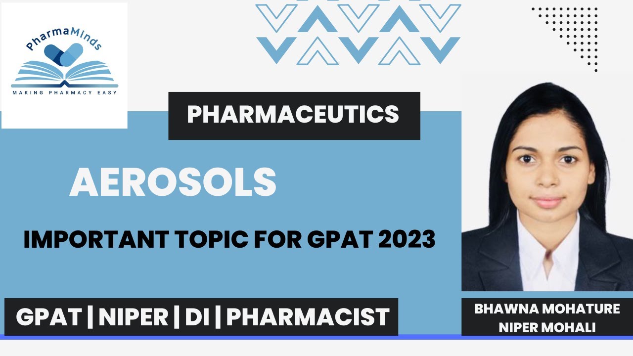 Aerosols | Pharmaminds | GPAT | NIPER | PHARMACIST | EXIT EXAM