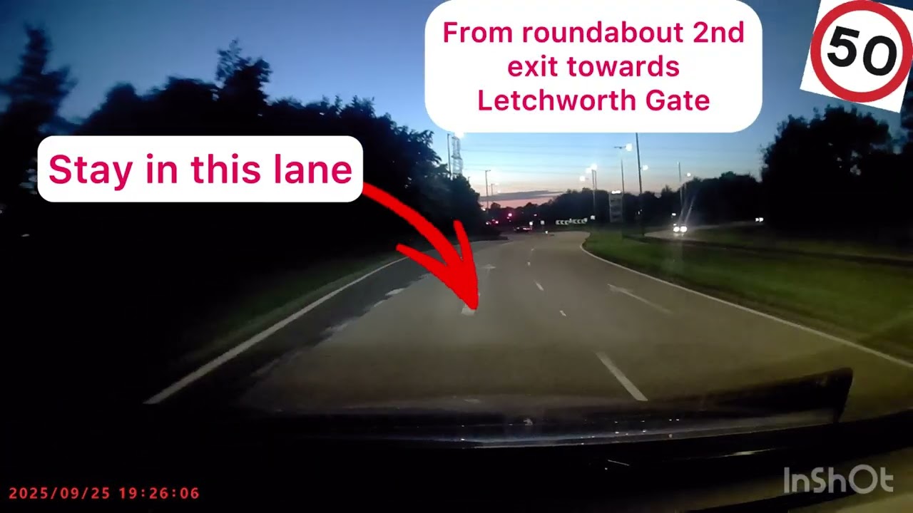 Letchworth Driving Test Route 1 