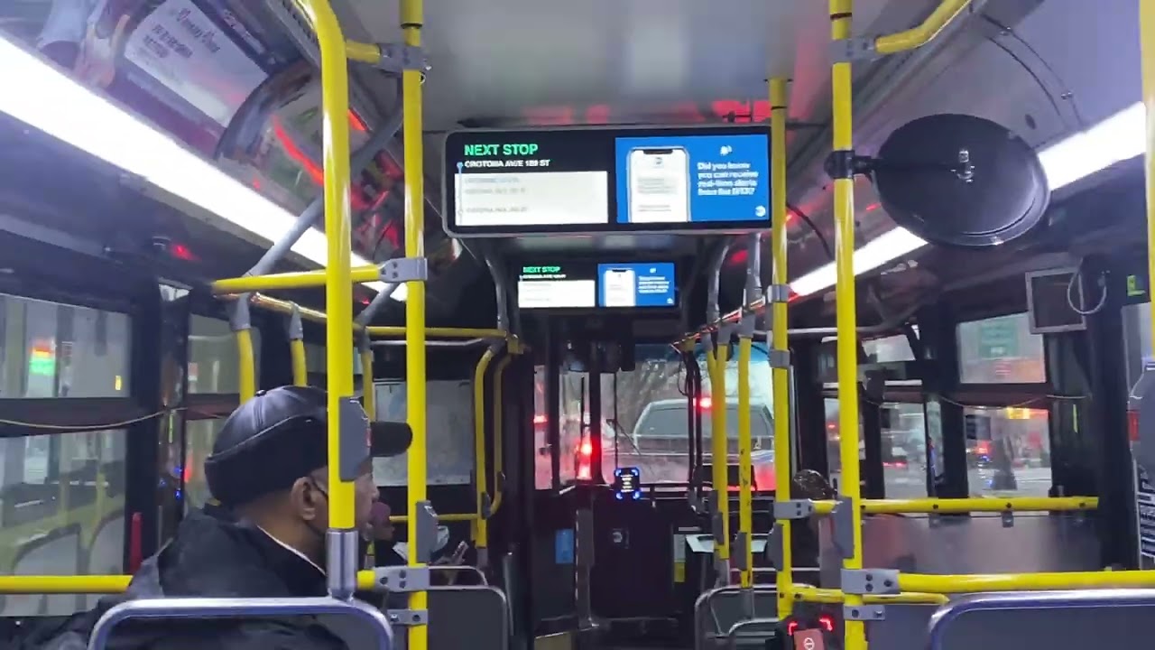 Bx17 bus New flyer C40lf #306 from Fordham Plaza to Crotona Av/E 180 St.