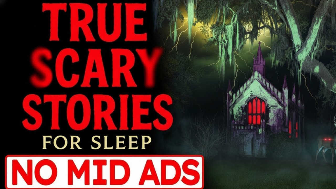 NO ADS 🛑 2 HOURS of TRUE Scary Stories for Sleep | Rain Sounds | Black Screen |  Ep. 07