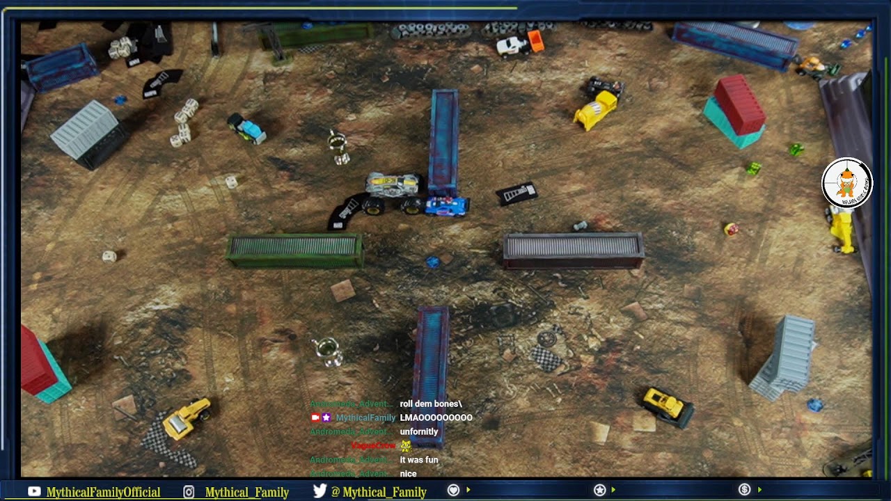 Gaslands Monster Truck Smash!! Live player interact