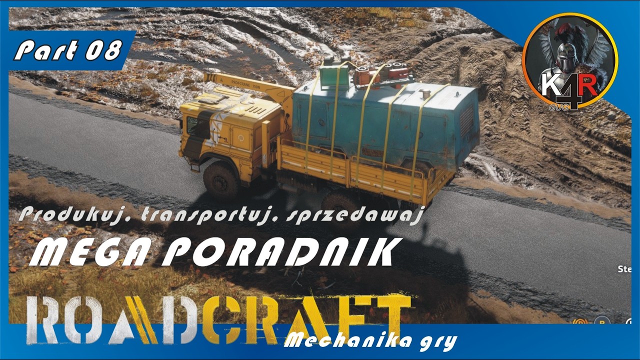 RoadCraft #08 📜 Mega PORADNIK - Towary - mechanika gry