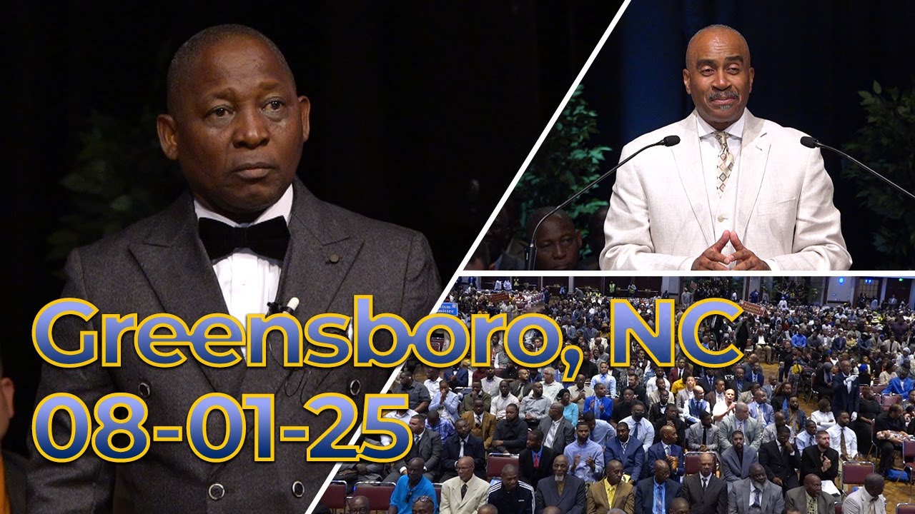 First Church TOG Broadcast August 1st, 2025 Friday PM Edited With Scriptures from Greensboro, NC.