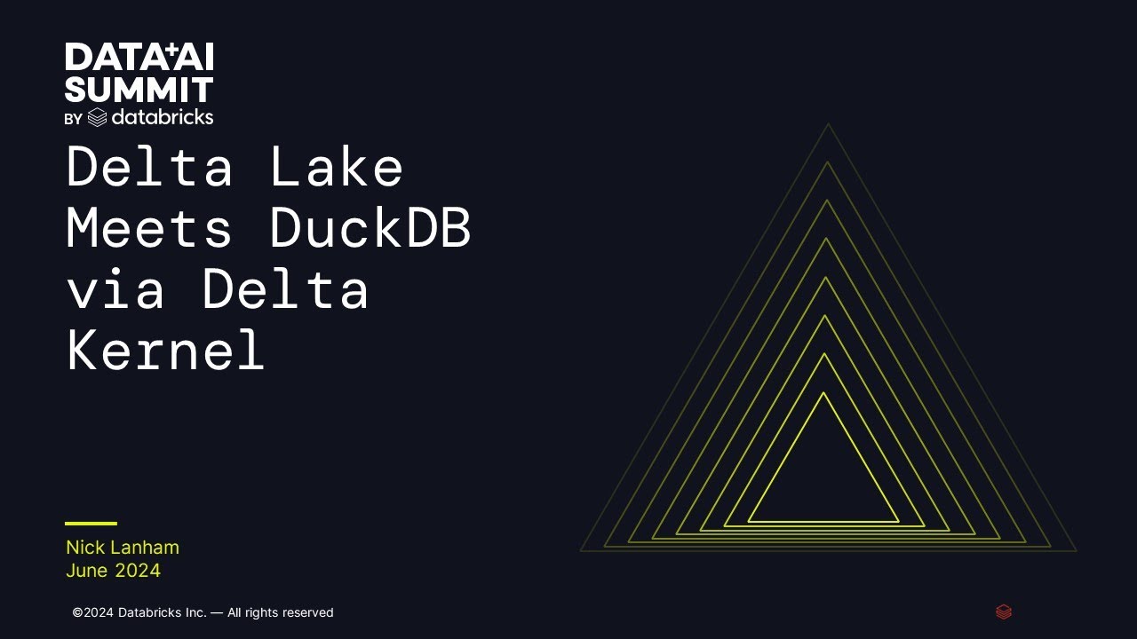Delta Lake Meets DuckDB via Delta Kernel