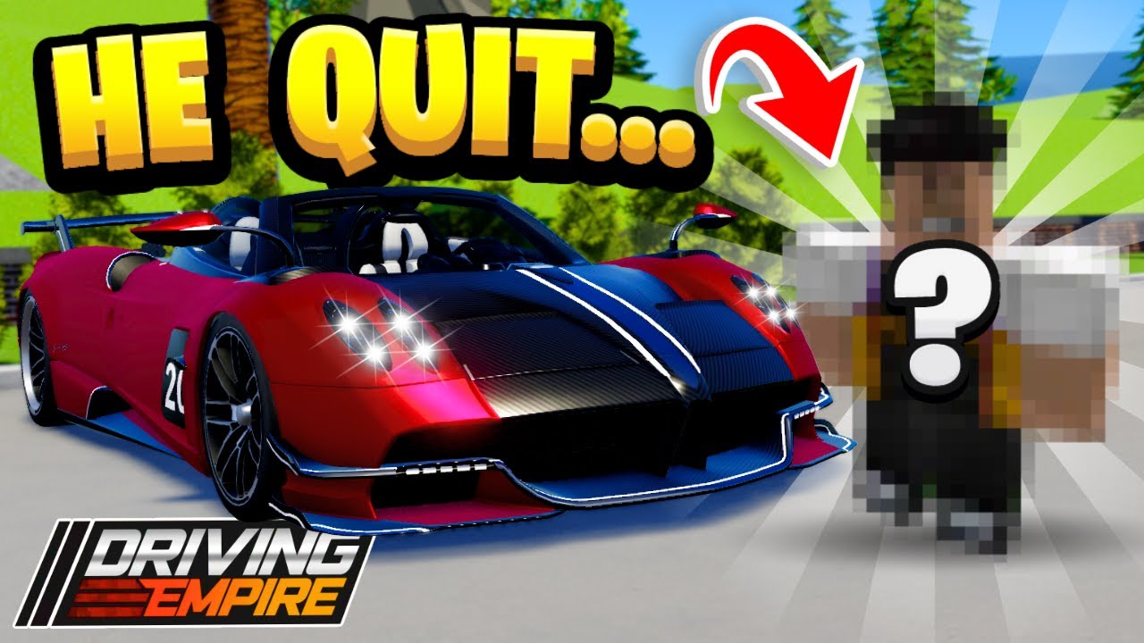 Why This HUGE YOUTUBER QUIT Driving Empire!