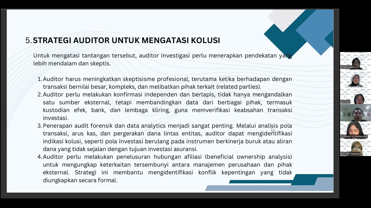 Audit Forensik Digital dan audit Investigasi-PT Asuransi Jiwasraya