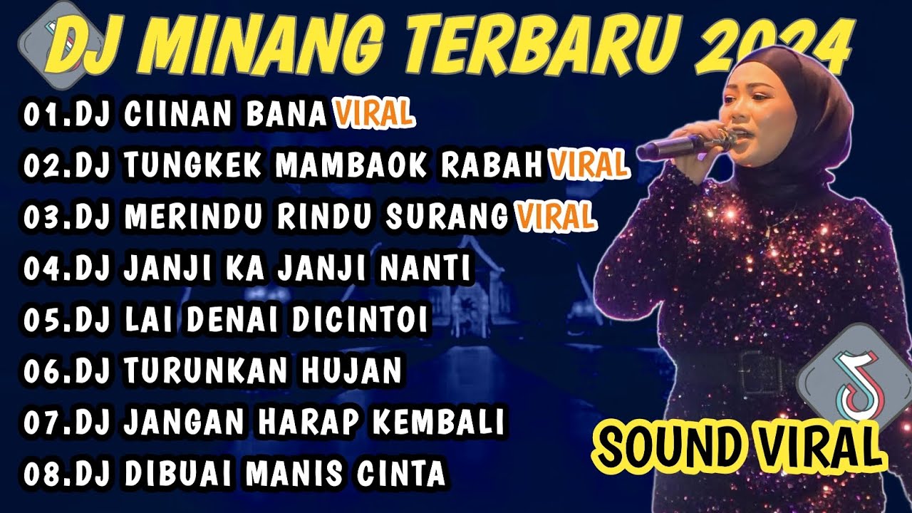 DJ MINANG TERBARU 2024 FULL BASS | VIRAL TIKTOK CIINAN BANA || TUNGKEK MAMBAOK RABAH