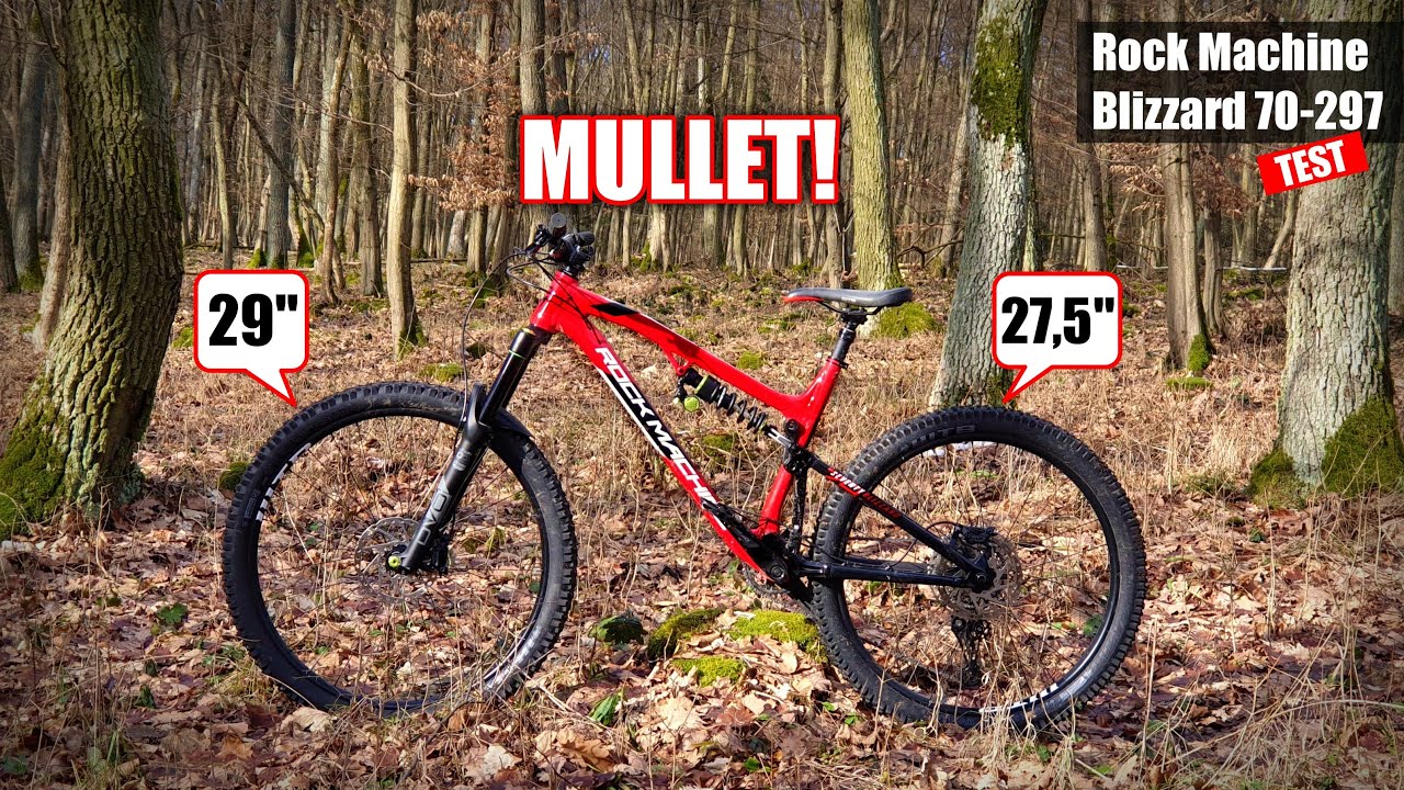 Vepředu větší, vzadu menší: Test mullet-biku Rock Machine Blizzard 70-297