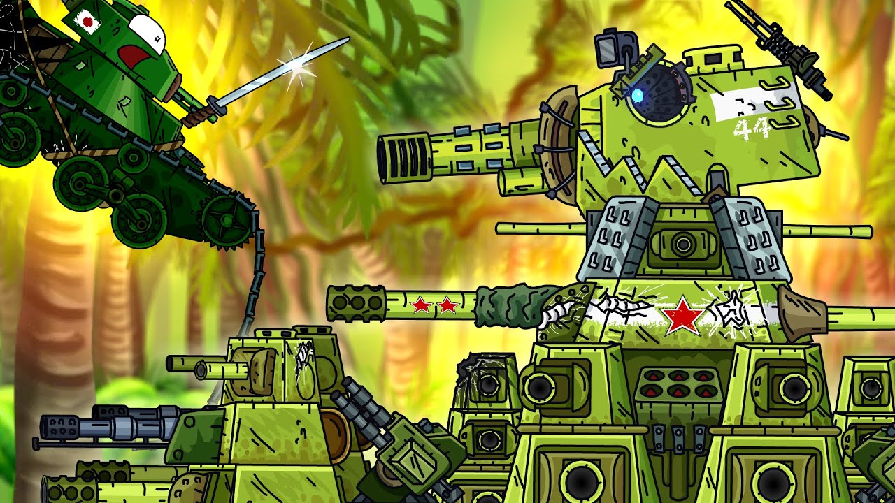 KV-44: HUNTER Mode - Cartoons about tanks