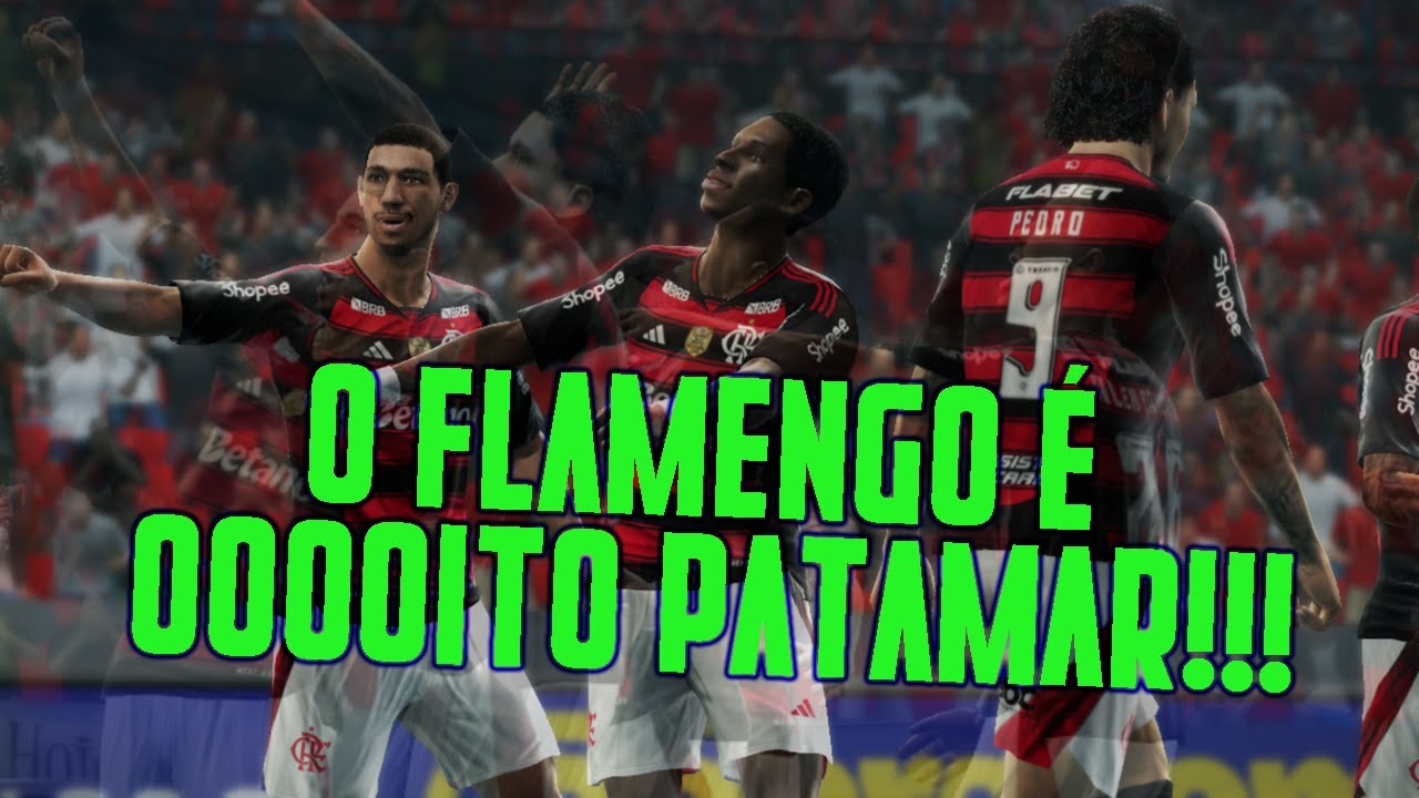 FLAMENGO 8 X 0 VITÓRIA | SOCRAM PATCH 2025 - PES 2013