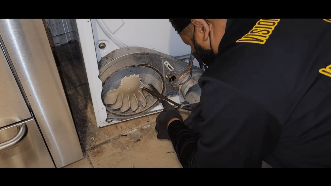 Kenmore Dryer Defective Motor & Blower Wheel Replacement