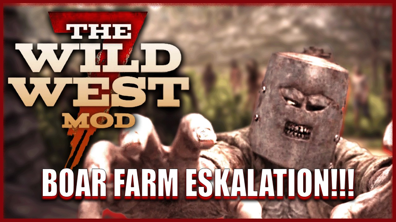 7 Days to Die  WildWest | Eskalation bei der Boar Family Farm!!! | #Gameplay Deutsch 7