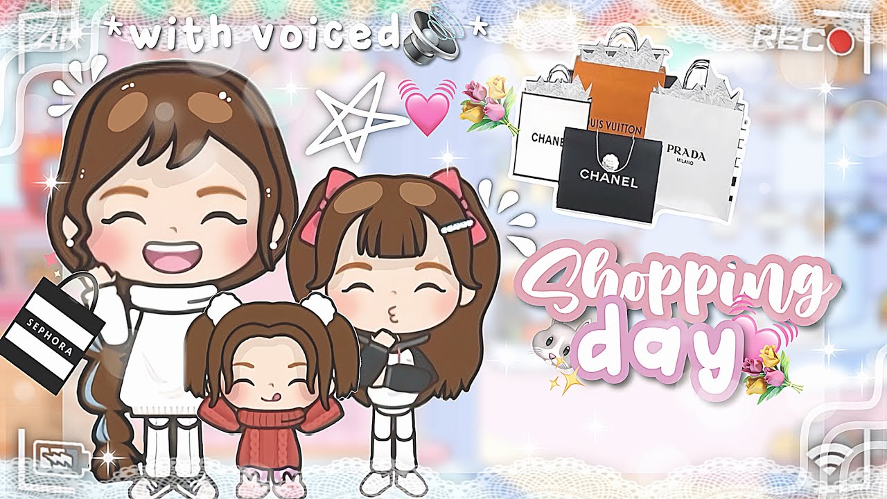 SHOPPING DAY 🛍️✨ || *WITH VOICED🔊* ^_^ || MIGA WORLD ROLEPLAY 💭🌍
