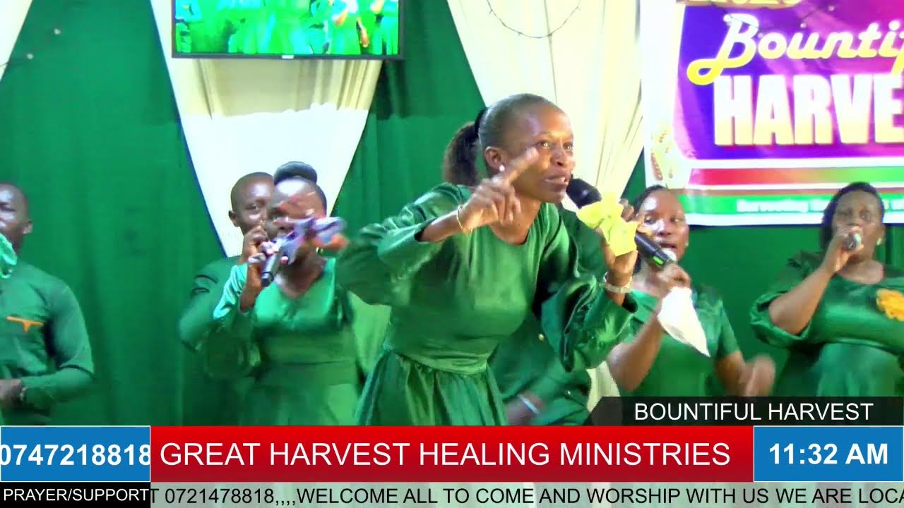GOD REIGNS IN PRAISE/WORSHIP)-GREAT HARVEST HEALING MINISTRIES  MSA