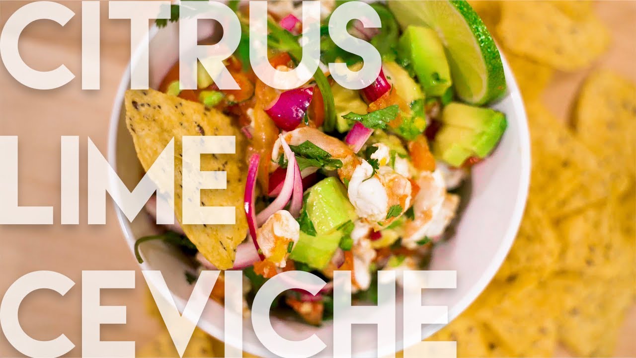 Citrus Lime Ceviche! (Recipe)