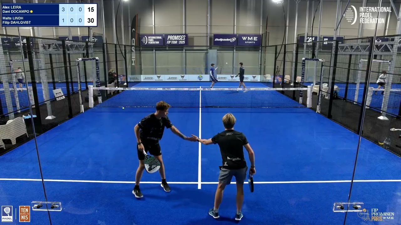 FIP PROMISES PARIS 2025 - Leira / Docampo vs Lindh / Dahlqvist