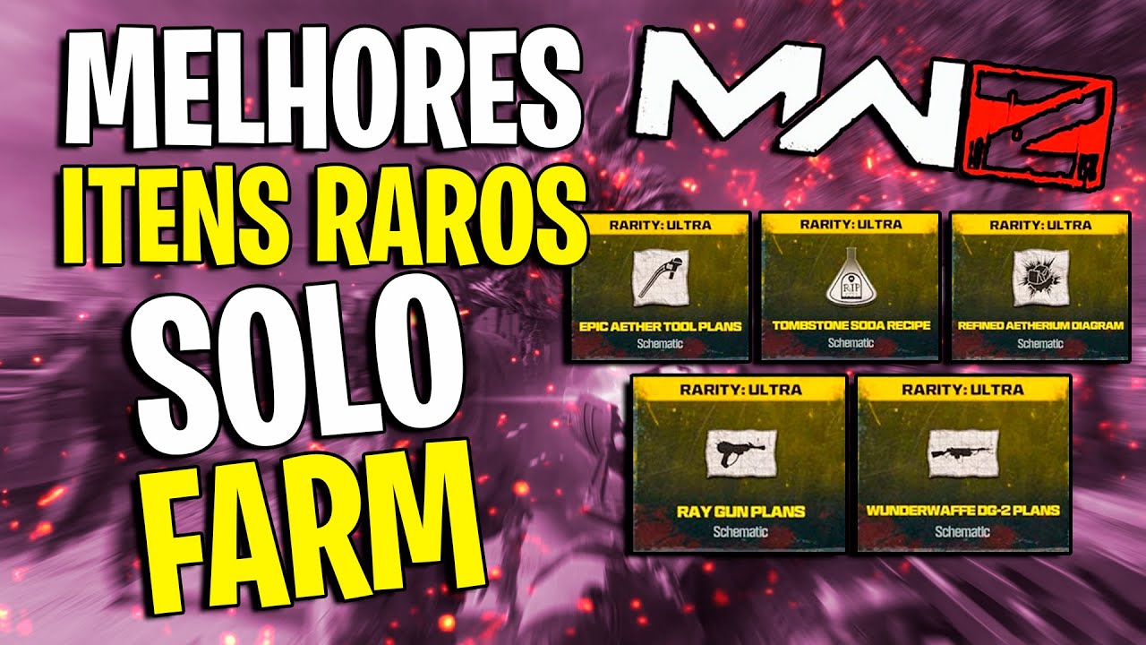 MW3 Zombies: melhor FARM para Obter ITENS RAROS!
