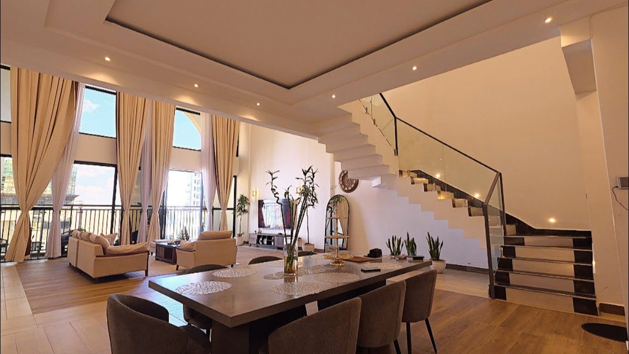 Exclusive: Inside a Ksh 62 Million, 6-Bedroom Penthouse with City Views in Nairobi's Parklands #home