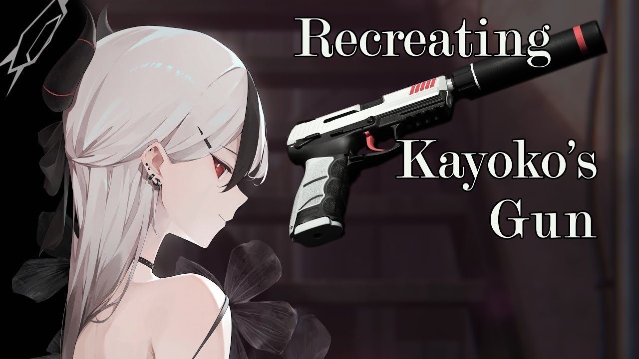 Demon's Roar: Bringing Kayoko's Gun to Life [Blue Archive]