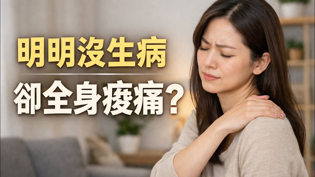 明明沒生病，為什麼卻全身痠痛？
