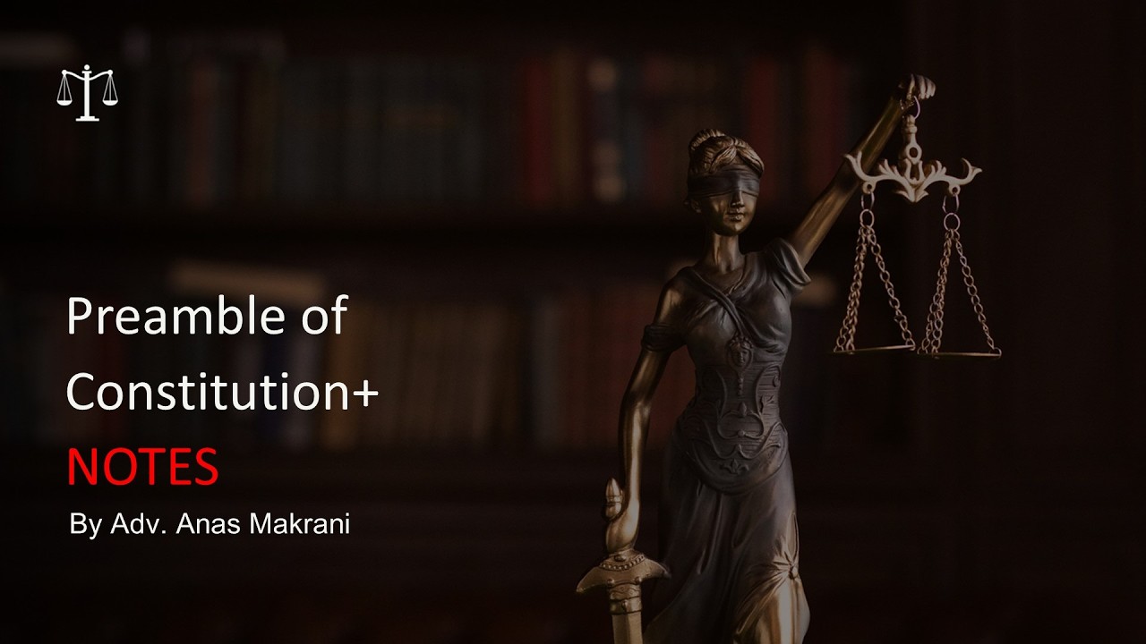 Preamble of Constitution || With Notes || Semestra || Constitution of India